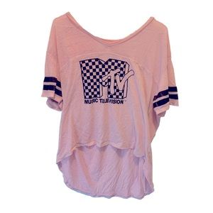 Pink MTV shirt